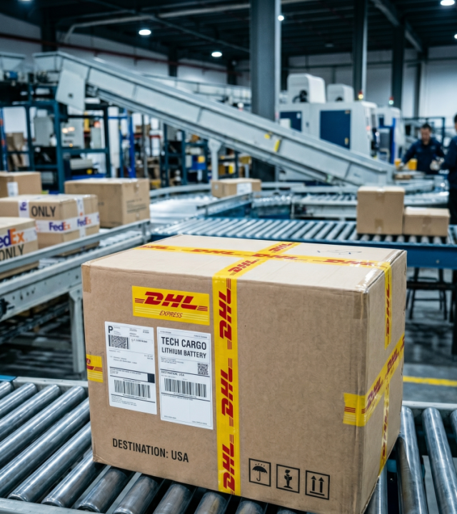 premium-express-tech-cargo-logistics-warehouse
